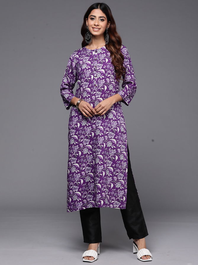 2430 Indo Era Casual Wear Geometric Printed Kurtis Wholesale Price In Surat
